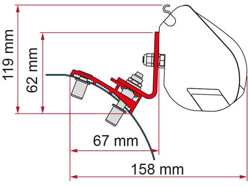 Fiamma KIT PSA - LHD + RHD F35